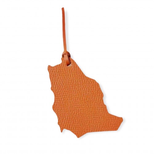 تعليقة خريطة المملكة | برتقالي