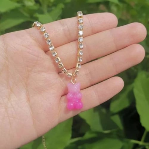 ‎سلسال Teddy bear ‏colorful