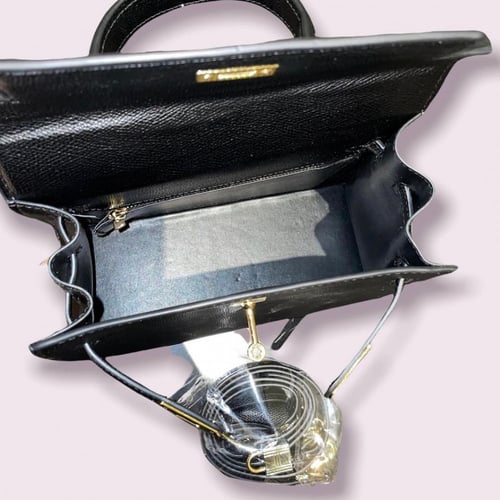 Large handbag |”black” hardware gold