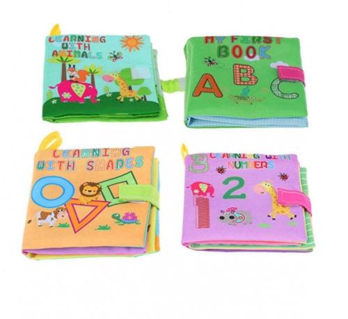 كتب قماشية - 4 كتب