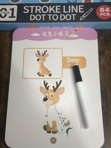 التركيز على التحكم بالقلم - قابل للمسح مع قلم سبور...