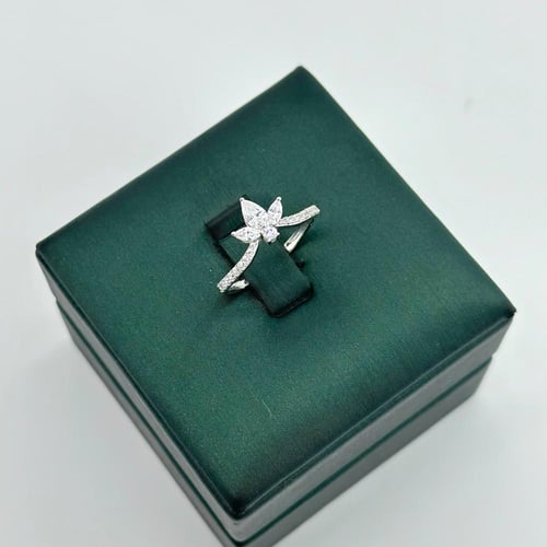 خاتم الوردة الحالمة ( 1.5 جرام - عيار 18 - RI0648...