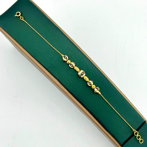 سوار ذهب هندي مّطعم بالوان الميناء ( 6.0 جرام - عي...