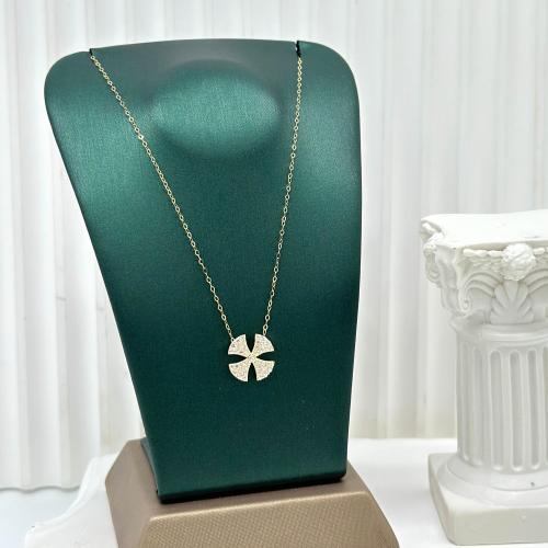 عقد ناعم تصميم الماس ( 0.7 جرام - عيار 18 - NE0837...