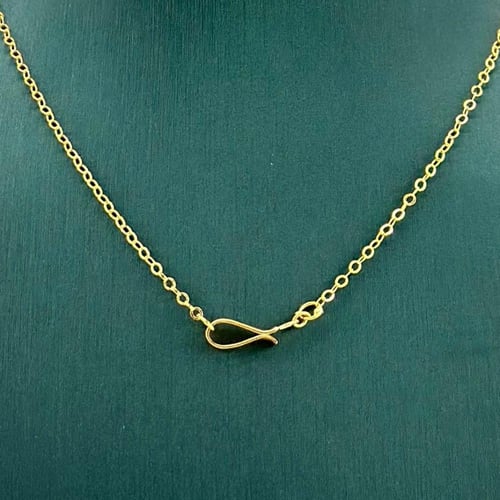 طقم ذهب على شكل دائري كلاسيكي ( 9.4 جرام - عيار 21...