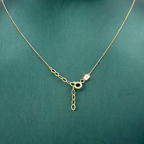 عقد متميز بتصميم ايطالي ( 1.1 جرام - عيار 18 - NE1...