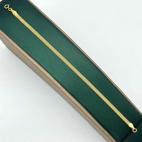 سوارة بتصميم انسيابي انيق ( 3.4 جرام - عيار 21 - B...