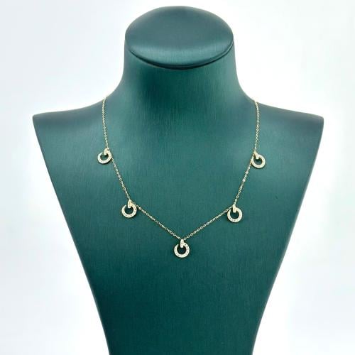 تشوكر ذهب ناعم تصميم الماس ( 1.4 جرام - عيار 18 -...