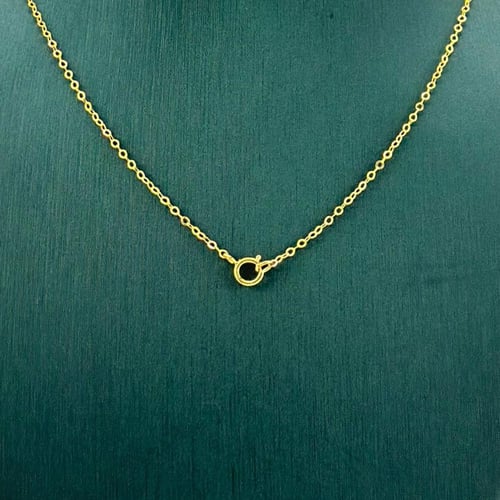 عقد بسلسال مبروم مطعّم بالوان المينا ( 5.4 جرام -...