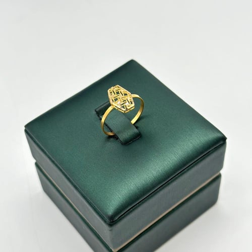 نصف طقم تصميم تراثي انيق ( 5.9 جرام - عيار 21 - HS...