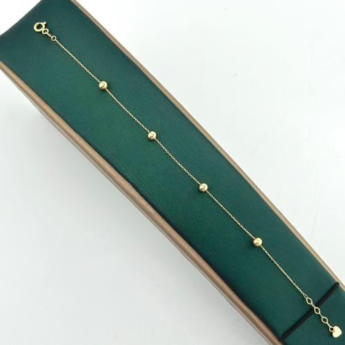 سوارة ذهب طايحة ناعمه مع كور لليزر إيطالي ( 1.4 جر...