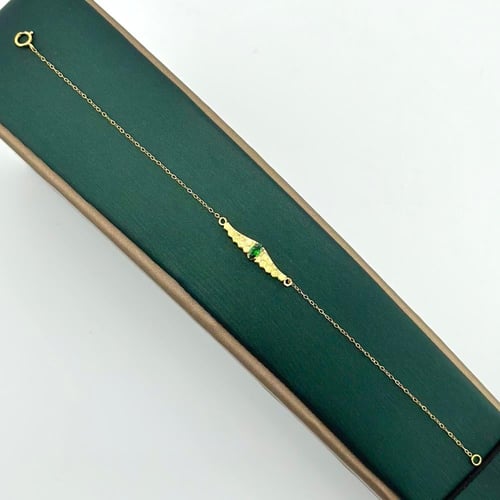 طقم ذهب جناح الصقر ( 3.6 جرام - عيار 21 - SE00738)