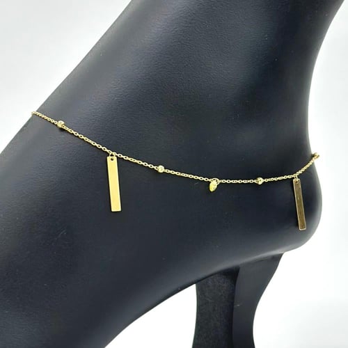 خلخال ذهب إيطالي راقي (1.6 جرام - عيار 18 - KH0018...