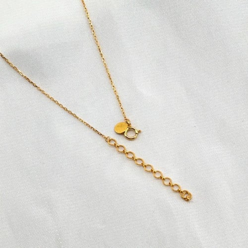 طقم ذهب دورين بسلسال مبروم مع كرات الليزر ( 5.2 جر...