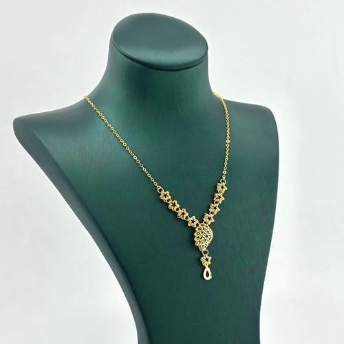 طقم ذهب ناعم بتصميم أنيق ( 9.1 جرام - عيار 21 - SE...