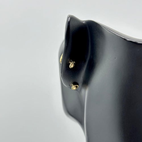 حلق اطفال طبي بشكل النجمة ( 0.8 جرام - عيار 18 - K...