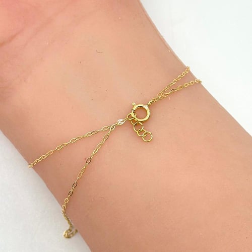 كف ذهب تصميم الماس ( 1.0 جرام- عيار 18 -KF0023 )