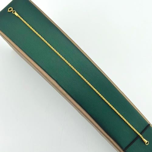 سوارة ذهب مبروم بتصميم ناعم ( 1.0 جرام - عيار 21 -...