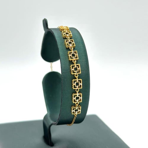 طقم مربعات ذهبية كلاسيك ( 12.2 جرام - عيار 21 - SE...