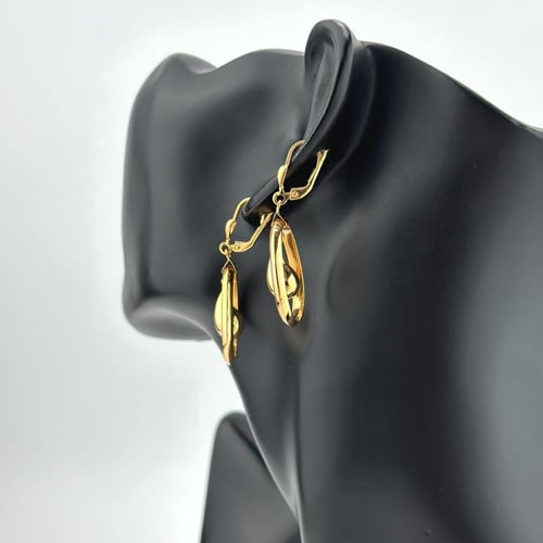 حلق بوتيغا الأيطالي بحلقات بيضاوية ( 5.1 جرام - عي...