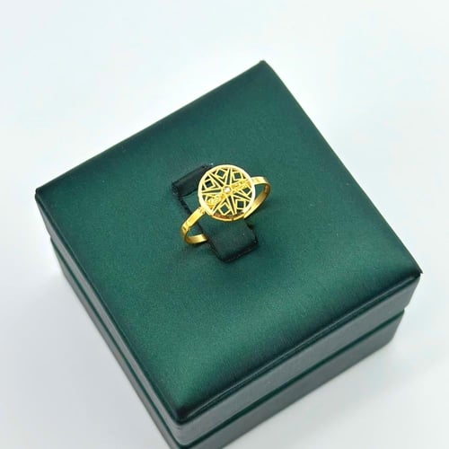 نصف طقم ادوار دائري ( 6.0 جرام - عيار21 - HSE0032...