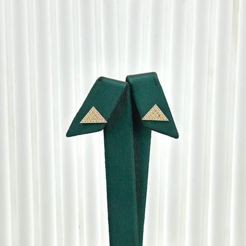 حلق اطفال طبي تصميم الماس ( 0.7 جرام - عيار 18 - K...