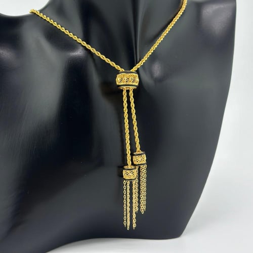 سبحة مطعّمه بألوان الميناء ( 6.9 جرام - عيار 21 -...