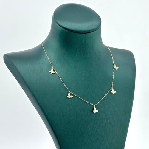 تشوكر ذهب ناعم تصميم الماس ( 0.9 جرام - عيار 18 -...