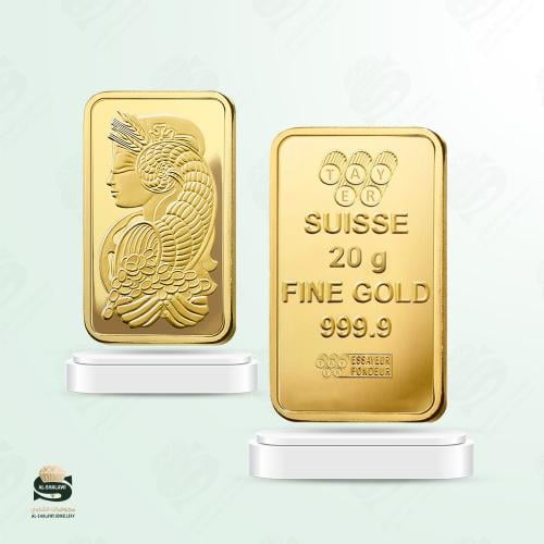 سبيكة ذهب محلية ( 20.0 جرام - عيار 24 - BU0020 )