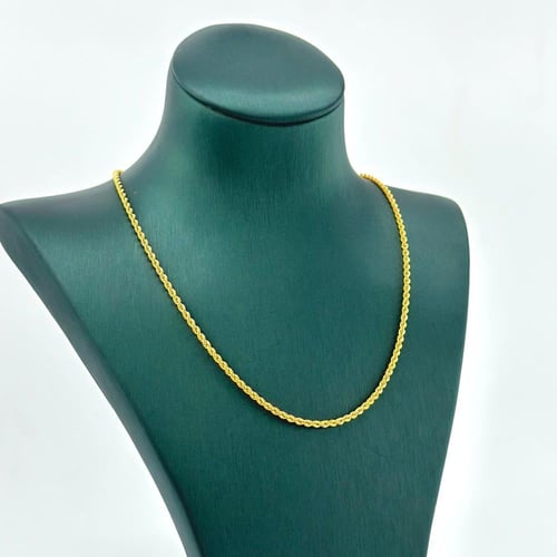 عقد ذهب مبروم بتصميم انيق ( 2.7 جرام - عيار 21 - N...