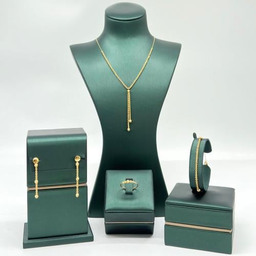 طقم كرات الليزر بسلسال مبروم ( 7.1 جرام - عيار 21...