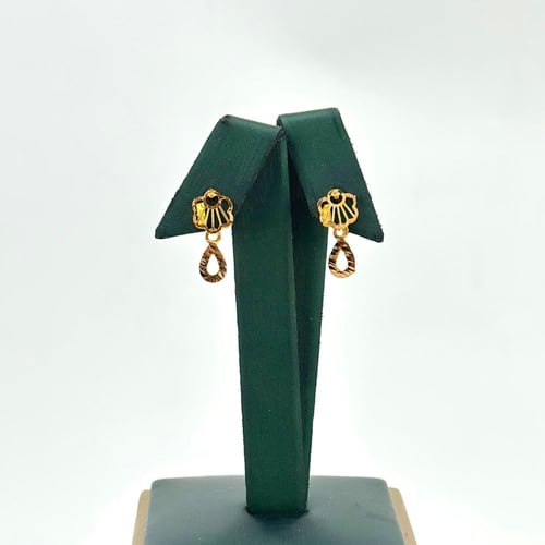 طقم ذهب على شكل دائري ( 10.4 جرام - عيار 21 - SE00...