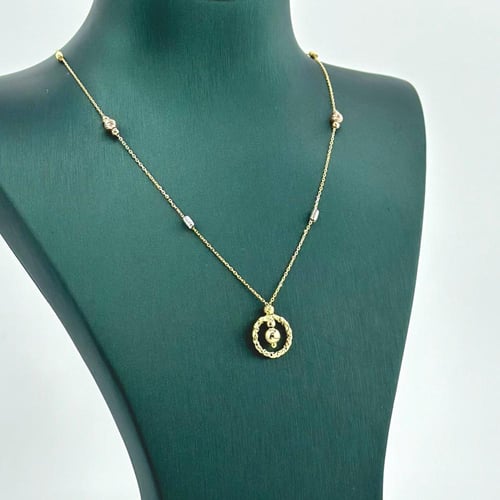 طقم بتصميم مبتكر و مميز إيطالي ( 5.5 جرام - عيار 1...