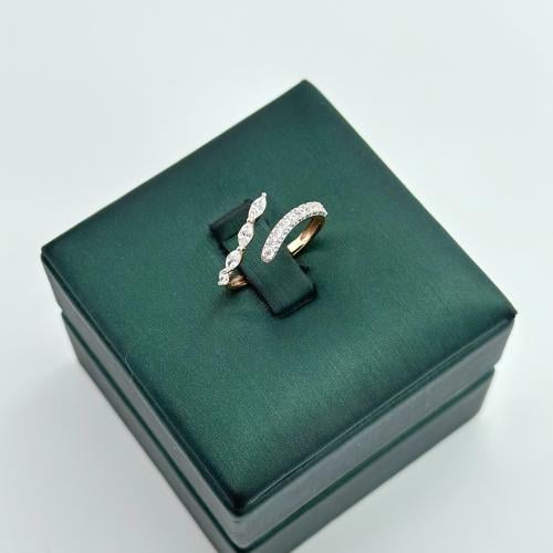 خاتم الأناقة اللامتناهية بقصات الماركيز ( 1.5 جرام...