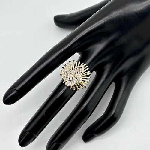 نصف طقم ذهب تصميم الماس ( 13.9 جرام - عيار 18 - HS...