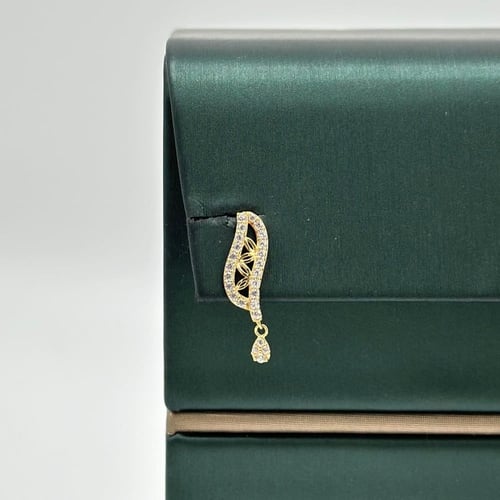 طقم تصميم الماس مّطعم بالسيغنتي ( 11.3 جرام - عيار...