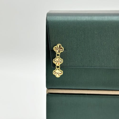 طقم على شكل ورود ( 10.6 جرام - عيار 21 - SE00073 )