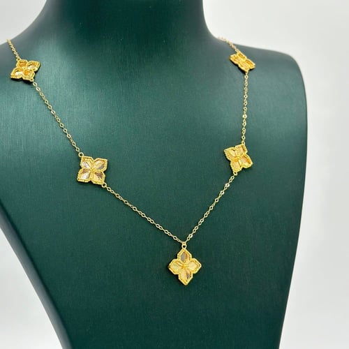 عقد بتصميم مميز و انيق ( 4.1 جرام - عيار 21 - NE03...