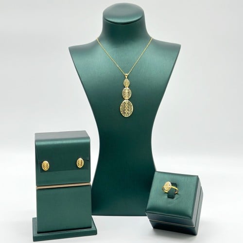 نصف طقم البادية 3 ادوار ( 5.8 جرام - عيار 21 - HSE...