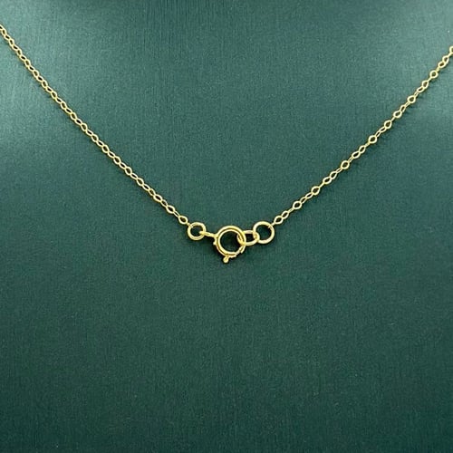 عقد ذهب ناعم انيق ( 1.4 جرام - عيار 21 - NE0389 )