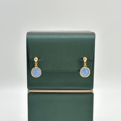 حلق دائري بتصميم حصري و مميز ( 2.5 جرام - عيار 21...