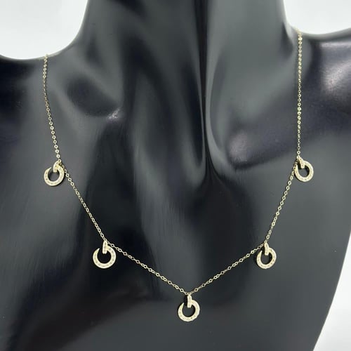 تشوكر ذهب ناعم تصميم الماس ( 1.4 جرام - عيار 18 -...