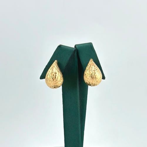 حلق بوتيغا تصميم ايطالي بلمسة مطفية ( 2.9 جرام - ع...