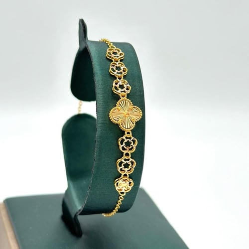 طقم شكل وردة ( 11.3 جرام - عيار 21 - SE00529 )