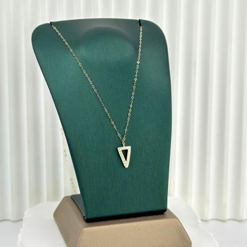 عقد السهم تصميم الماس ( 0.4 جرام - عيار 18 - NE113...