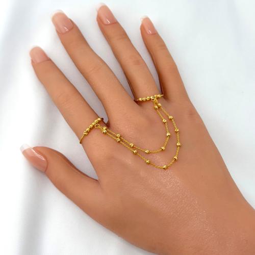 خاتم ذهب الاوتار بكور الليزر ( 3.2 جرام - عيار 21...