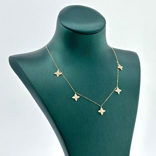 تشوكر ذهب ناعم تصميم الماس ( 1.4 جرام - عيار 18 -...