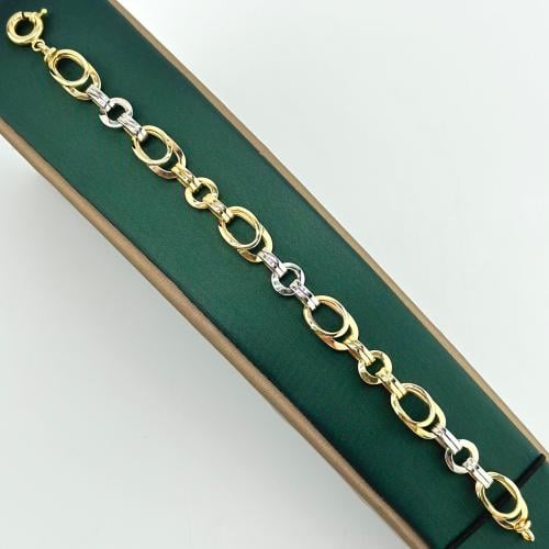 سوارة مكس تصميم ايطالي ( 8.0 جرام - عيار 18 - BR03...