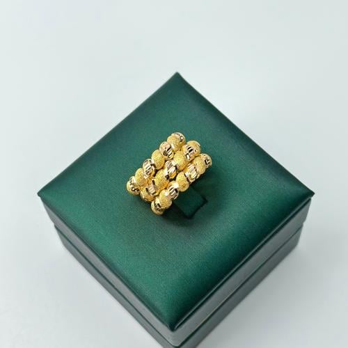 دبله ذهب مرامي حب الهيل ( عيار 21 - RI0912 )