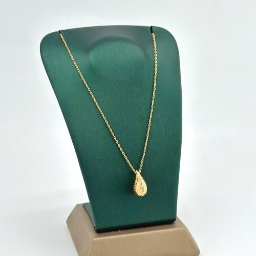 عقد بوتيغا ناعم المطفي ( 2.6 جرام - عيار 21 - NE12...